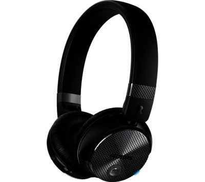 PHILIPS  SHB8850NC Wireless Bluetooth Noise-Cancelling Headphones - Black
